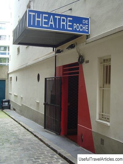 Theater de Poche-Montparnasse description and photos - France: Paris