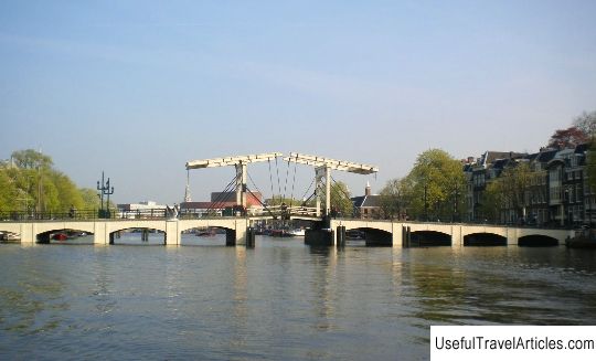 Membrane (Skinny) Bridge (Magere Brug) description and photos - Netherlands: Amsterdam