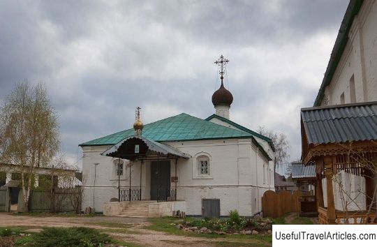 Church of St. Sergius of Radonezh Sretensky Monastery description and photos - Russia - Golden Ring: Gorokhovets