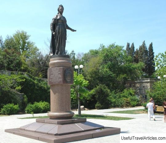 Monument to Catherine II description and photo - Crimea: Sevastopol