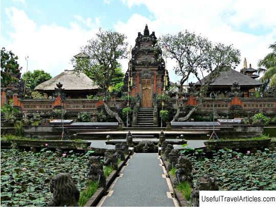 Temple Taman Saraswati (Pura Taman Saraswati) description and photos - Indonesia: Ubud (Bali)