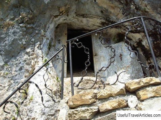 Grotto of Simon Kananit description and photo - Abkhazia: New Athos