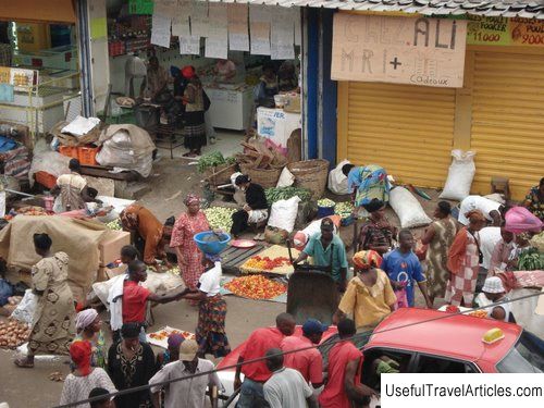 Mont Bouet market description and photos - Gabon: Libreville