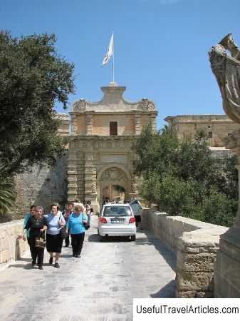Mdina Gate description and photos - Malta: Mdina