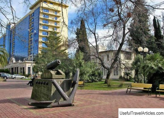 Monument ”Anchor and Cannon” description and photos - Russia - South: Sochi