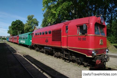 Narrow Gauge Railroad description and photos - Lithuania: Anyksciai