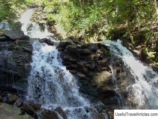 Trufanets waterfall description and photo - Ukraine: Yasinya