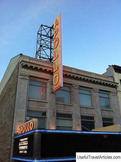 Apollo Theater description and photos - USA: New York