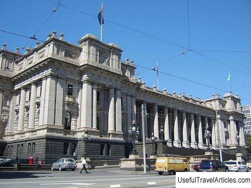 Parliament House description and photos - Australia: Melbourne