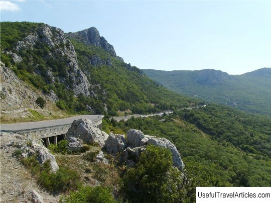Laspinsky pass and the chapel of the Nativity of Christ description and photos - Crimea: Laspi Bay