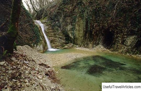 Waterfalls on the river Dederkoy description and photos - Russia - South: Tuapse
