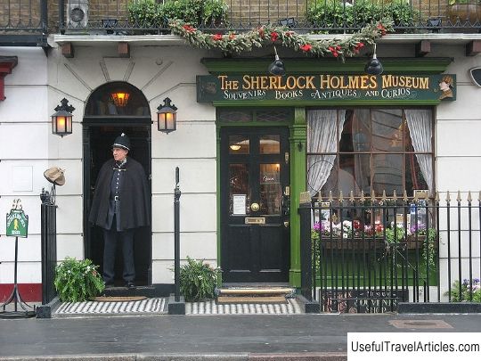 Sherlock Holmes Museum description and photos - Great Britain: London