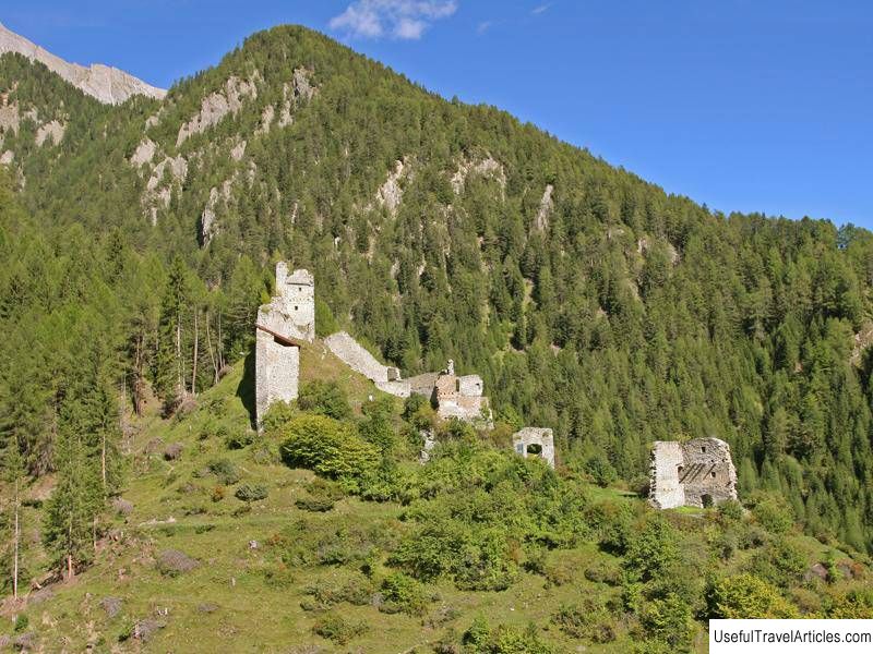 Ruins of the castle of Rabenstein (Burgruine Rabenstein) description and photos - Austria: Tyrol