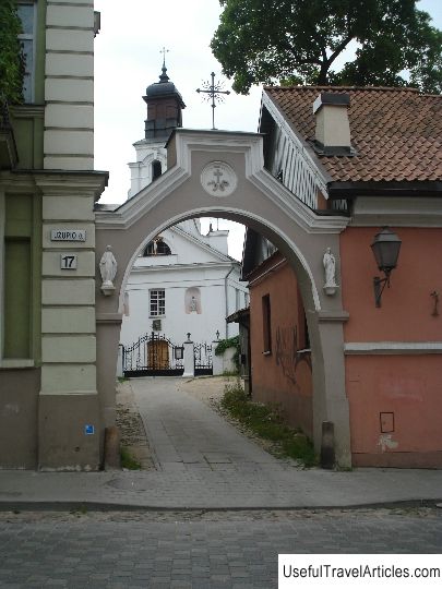 Church of St. Bartholomew (Svento apastalo Baltramiejaus baznycia) description and photos - Lithuania: Vilnius