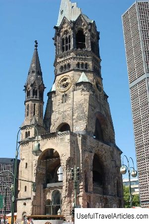 Kaiser Wilhelm Memorial Church (Kaiser-Wilhelm-Gedaechtniskirche) description and photos - Germany: Berlin