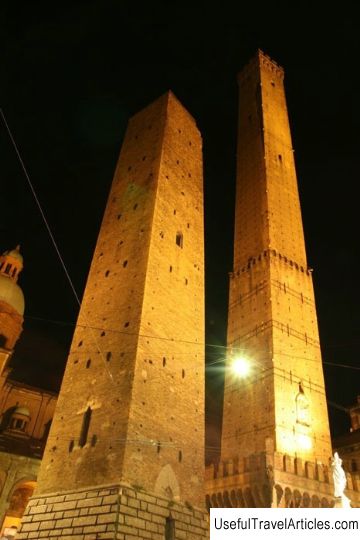 Towers of Bologna (Le due torri) description and photos - Italy: Bologna