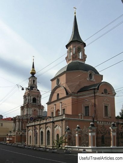 Peter and Paul Church in Novaya Basmannaya Sloboda description and photo - Russia - Moscow: Moscow