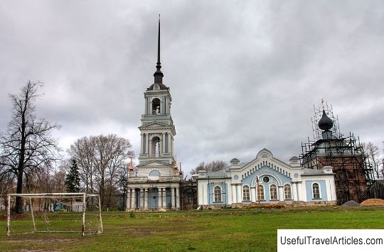 Ascension Church and monument to M. V. Skopin-Shuisky description and photo - Russia - Golden Ring: Kalyazin