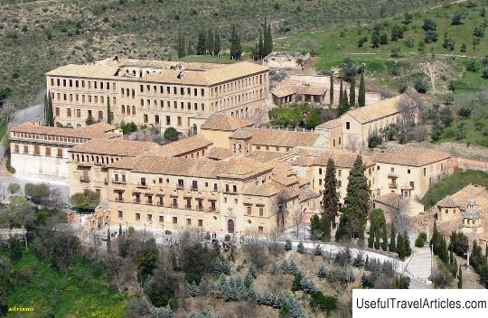 Benedictine monastery of Sacromonte (Abadia del Sacromonte) description and photos - Spain: Granada