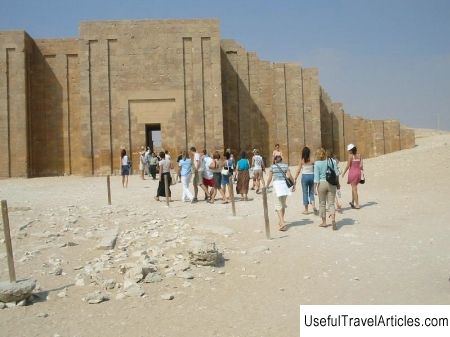 Pyramid of Djoser description and photos - Egypt: Giza