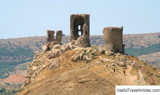 Fortress Chembalo description and photo - Crimea: Balaklava