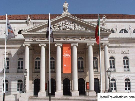 Teatro Nacional D. Maria II description and photos - Portugal: Lisbon