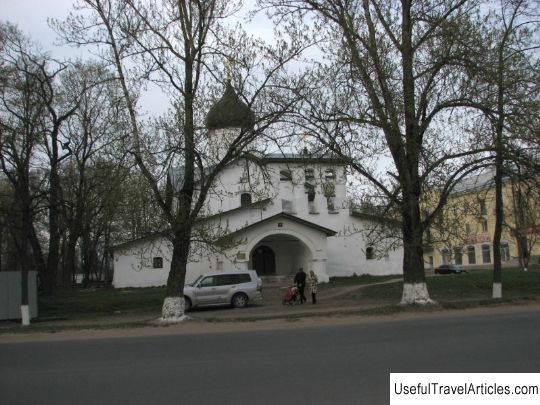 Church of the Resurrection of Christ from the Stadishche description and photos - Russia - North-West: Pskov