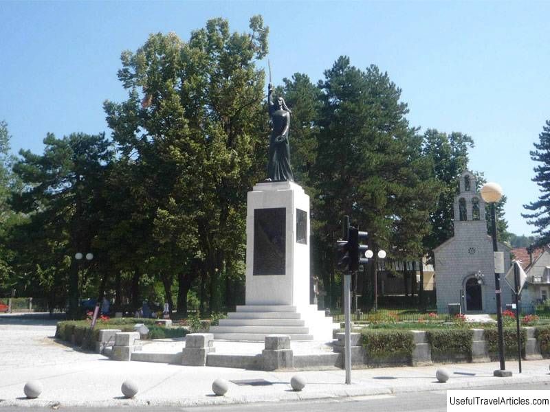 Monument ”Lovcenska Vila” description and photo - Montenegro: Cetinje