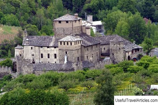 Castle Sarriod de la Tour description and photos - Italy: Val d'Aosta