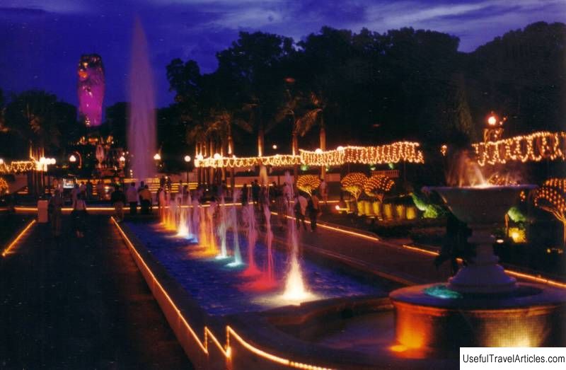 Musical Fountain description and photos - Singapore: Sentosa