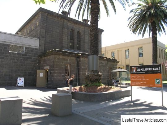 Old Melbourne Gaol description and photos - Australia: Melbourne