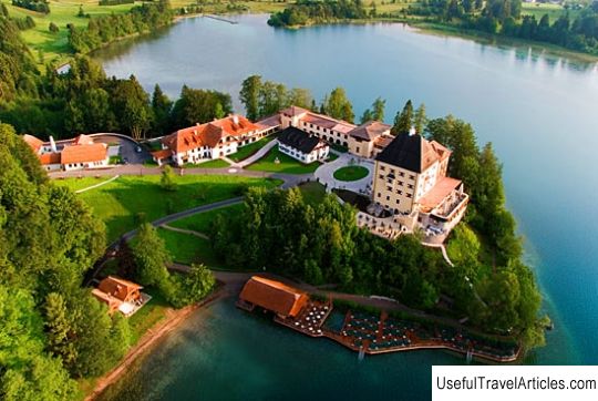 Castle Fuschl (Schloss Fuschl) description and photos - Austria: Lake Fuschl