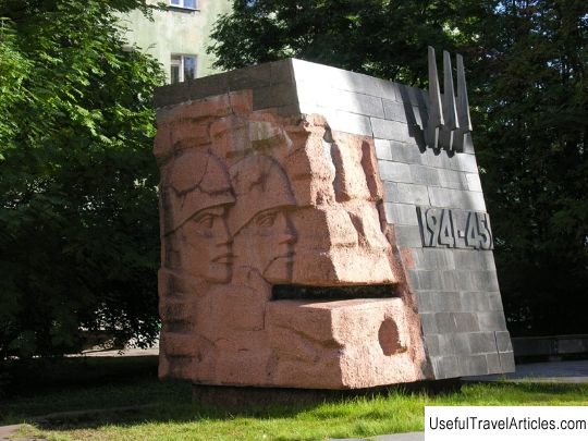 Monument to military builders of Murmansk description and photo - Russia - North-West: Murmansk