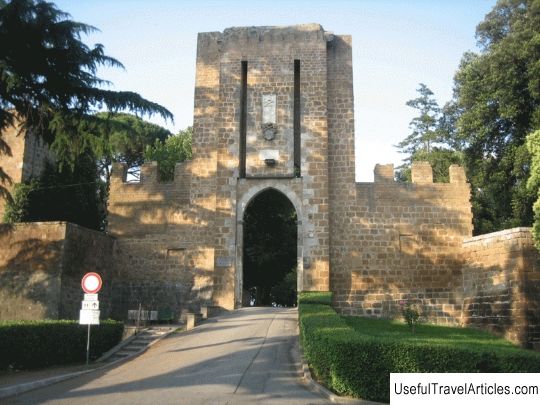 Albornoz fortress (Fortezza dell'Albornoz) description and photos - Italy: Orvieto