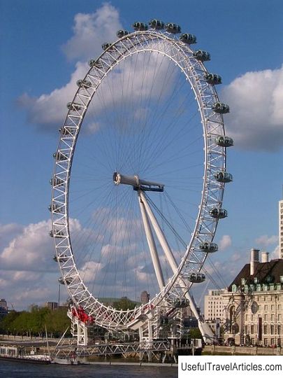 London Eye description and photos - Great Britain: London