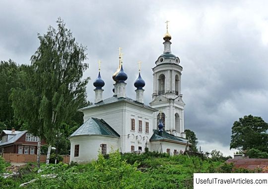 Church of the Holy Great Martyr Barbara description and photos - Russia - Golden Ring: Ples