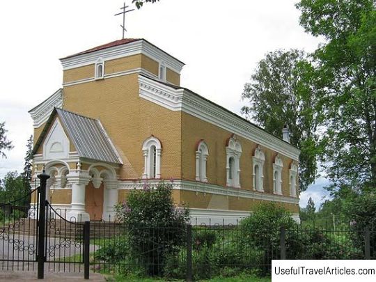 Church of St. Nicholas the Wonderworker in the village of Belogorka description and photos - Russia - Leningrad region: Gatchinsky district
