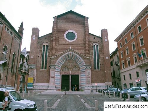 Church of St. Anastasia (Chiesa di Santa Anastasia) description and photos - Italy: Verona