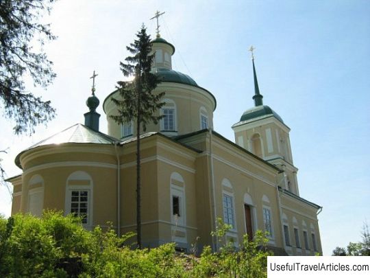 Church of the Life-Giving Trinity in the village of Nikandrovo description and photos - Russia - North-West: Novgorod region
