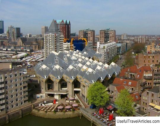 Cubic houses (Kubuswoning) description and photos - Netherlands: Rotterdam