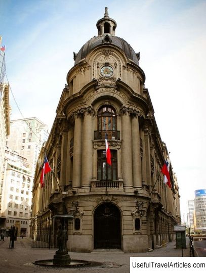Stock Exchange (Bolsa de Comercio de Santiago) description and photos - Chile: Santiago