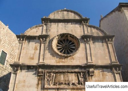 Church of St. Spas and Onofrio's fountain (Crkva sv. Spasa) description and photos - Croatia: Dubrovnik