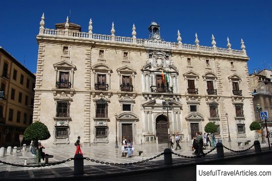 Royal Chancellery (Real Chancilleria de Granada) description and photos - Spain: Granada