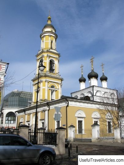 Church of St. Nicholas the Wonderworker in Tolmachi description and photos - Russia - Moscow: Moscow