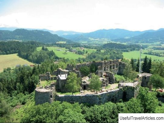 Castle Taggenbrunn (Burg Taggenbrunn) description and photos - Austria: Carinthia