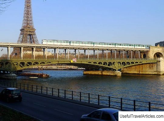 Pont de Bir-Hakeim description and photos - France: Paris