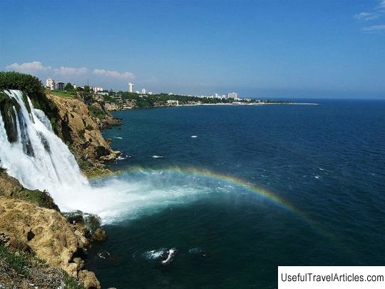Duden Selalesi waterfalls description and photos - Turkey: Antalya