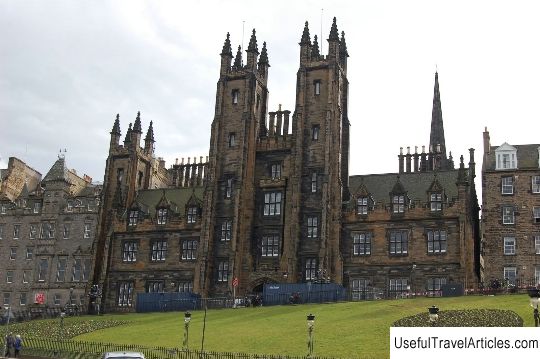 University of Edinburgh description and photos - Great Britain: Edinburgh