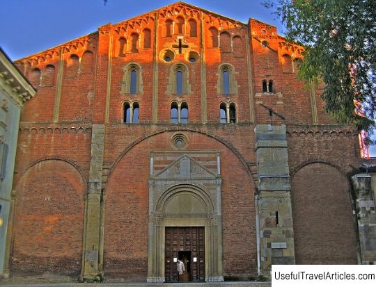 Basilica di San Pietro in Ciel d'Oro description and photos - Italy: Pavia