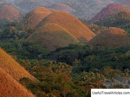 Chocolate Hills description and photos - Philippines: Bohol Island